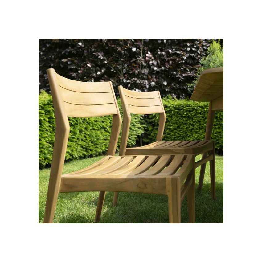 Chaise de jardin en teck NAPLES