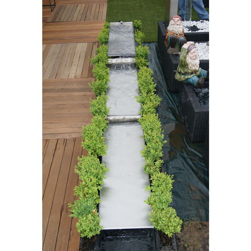 Cascade Cours d'eau WOLGA STRAIGHT Inox 