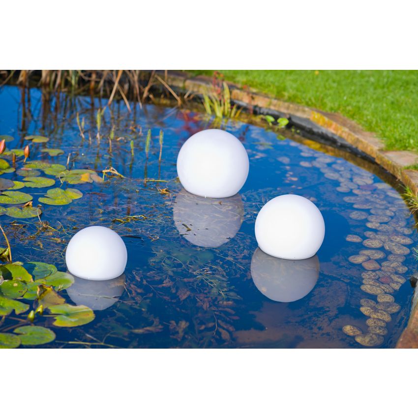 Boule Lumineuse flottante à énergie solaire SolarFloat 20