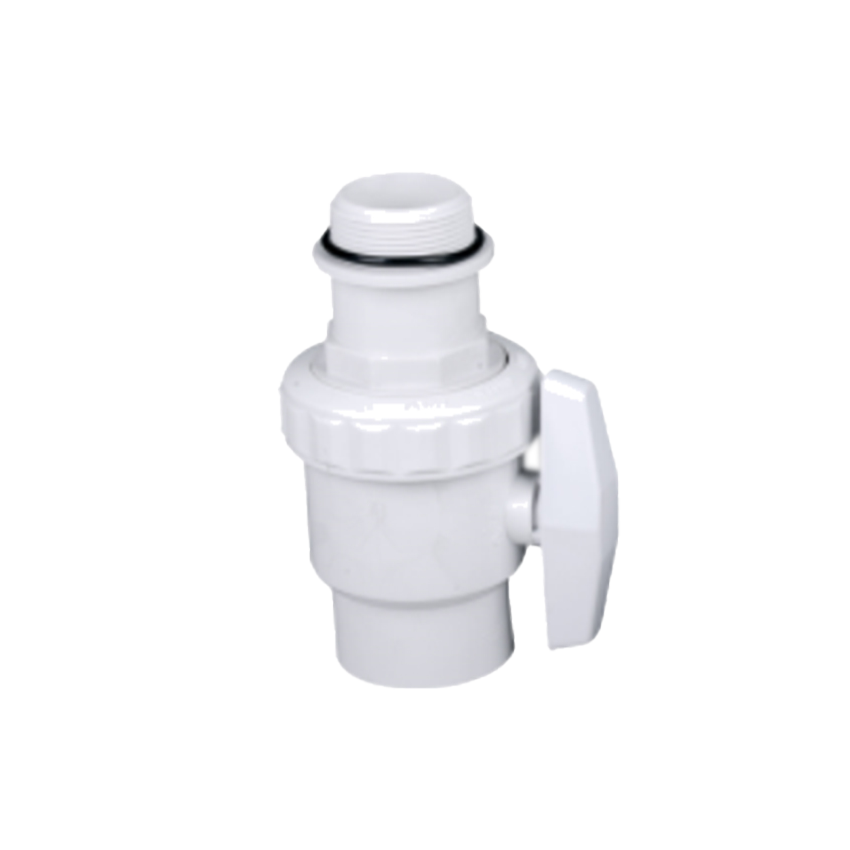 Vanne PVC mâle-femelle à visser  ⌀ 1’ 1/2