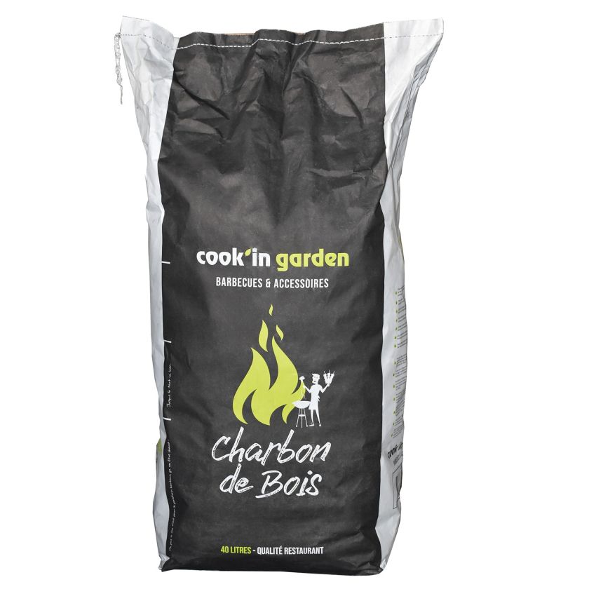 Sac Charbon de bois qualié Restaurant 40L