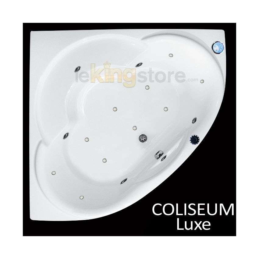 Baignoire Balnéo Coliseum Luxe 135 x 135 cm