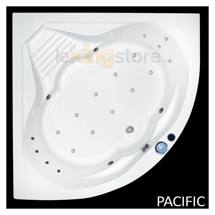 Baignoire Balneo Pacific 140 x 140 cm