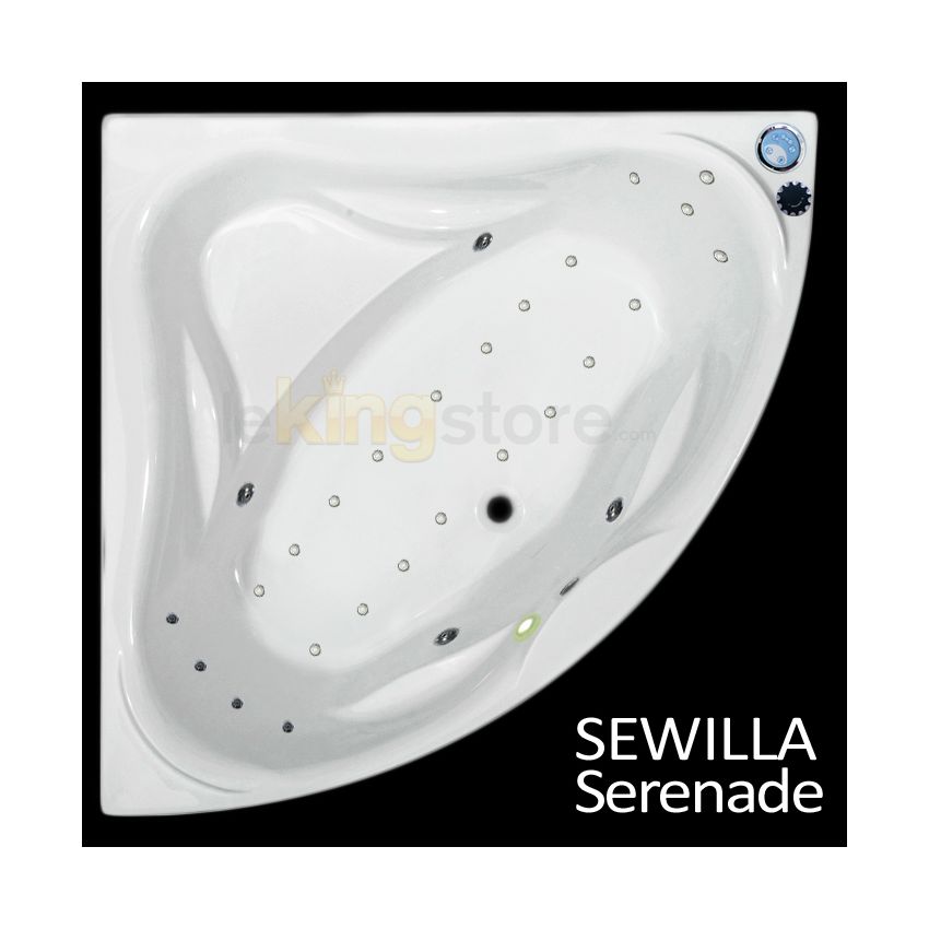 Baignoire Balnéo Sewilla Serenade 150 x 150
