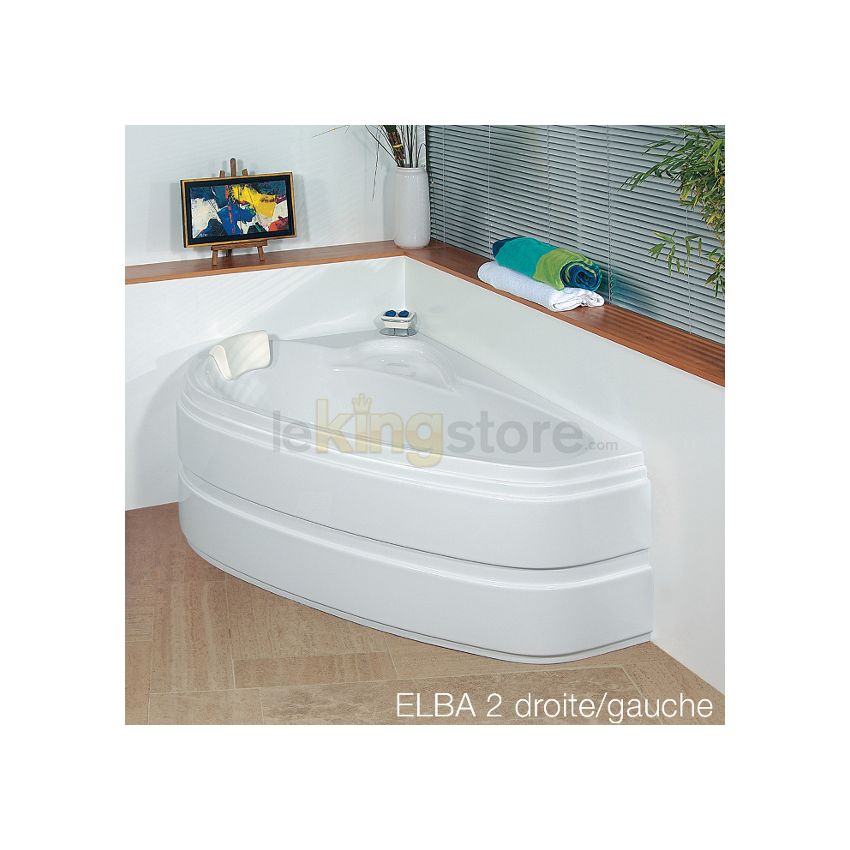 Baignoire Balnéo Elba 160 x 105 cm