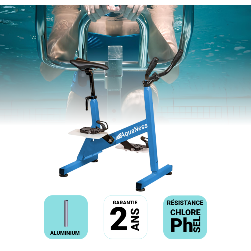 Aquabike V1 Bleu clair