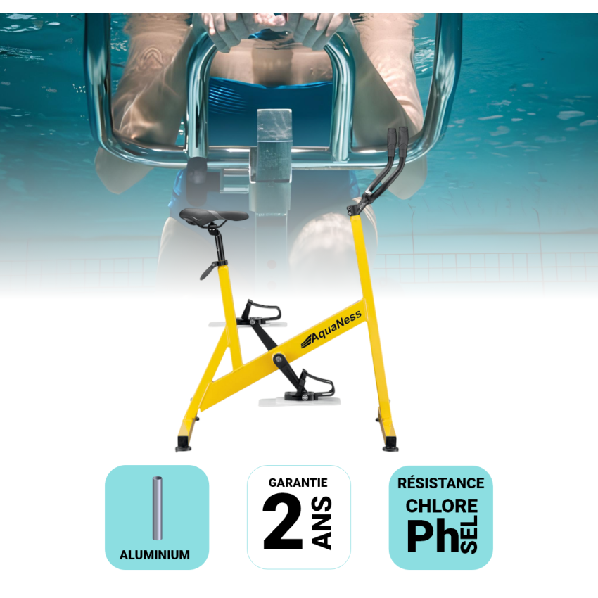 Aquabike Aquaness V3 jaune