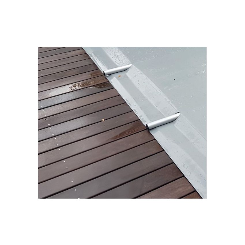 Bâche à barres pour piscine carrée 520 x 520 cm