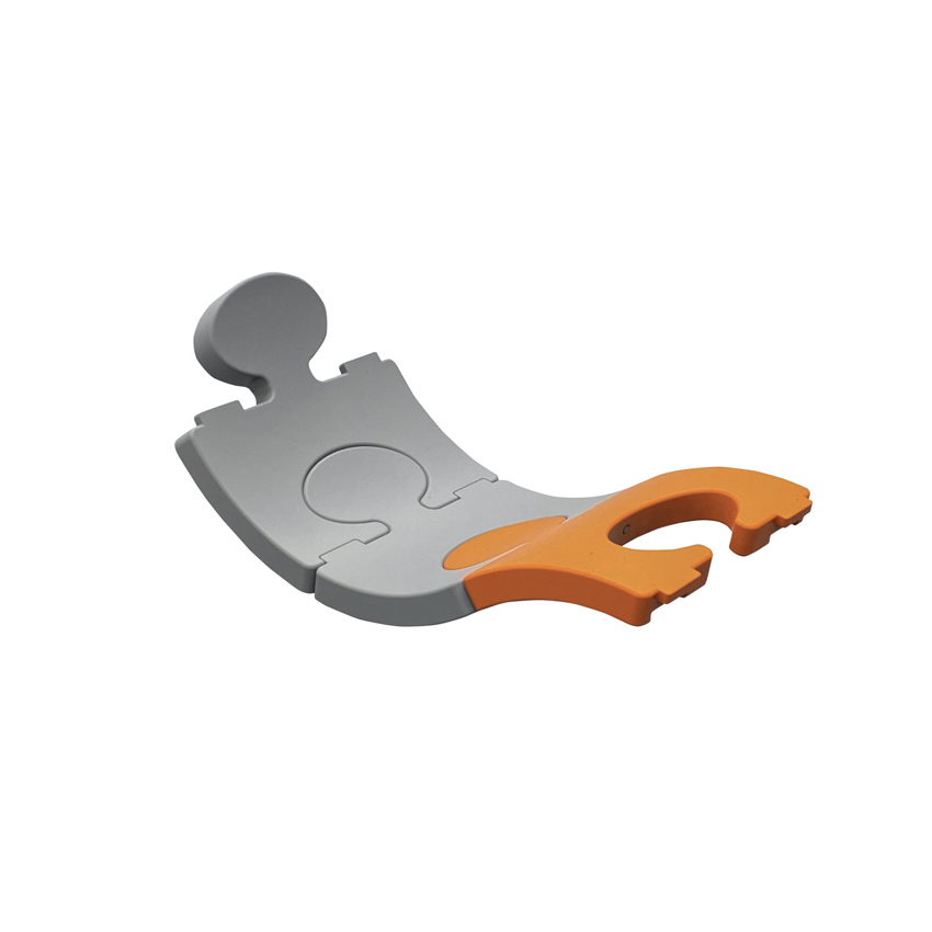 Bain de soleil HOOM Gris/Orange pour piscine 