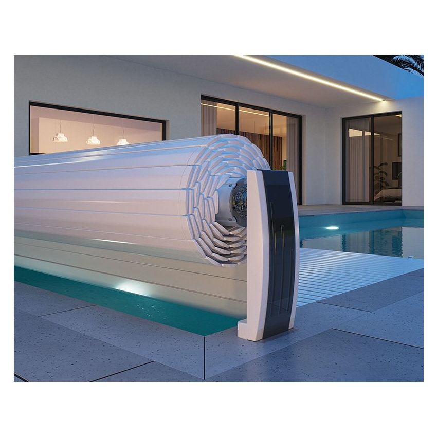 Volet roulant Hors sol électrique BALI pour piscine rectangulaire 720x400 cm