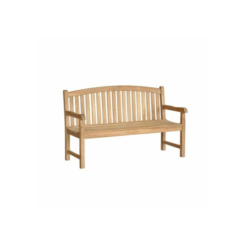 Banc de jardin en teck massif BLOOM 150 cm