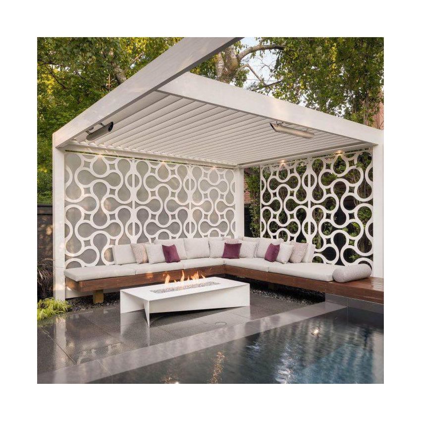 Chauffage électrique Infrarouge Fixe Blade 2000W Gris