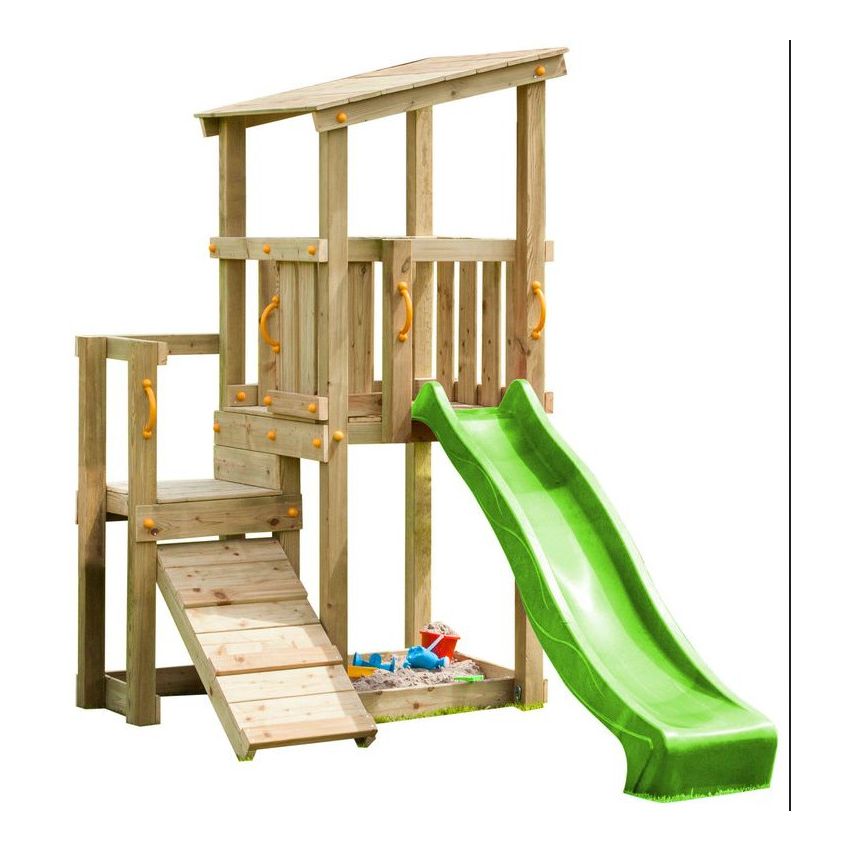 Station de jeux en bois Blue Rabbit 2.0 Cascade 