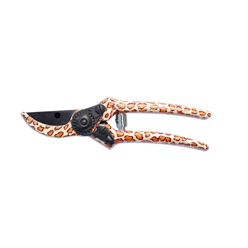 Sécateur Amateur Lame PTFE Léopard CRAZY LINE