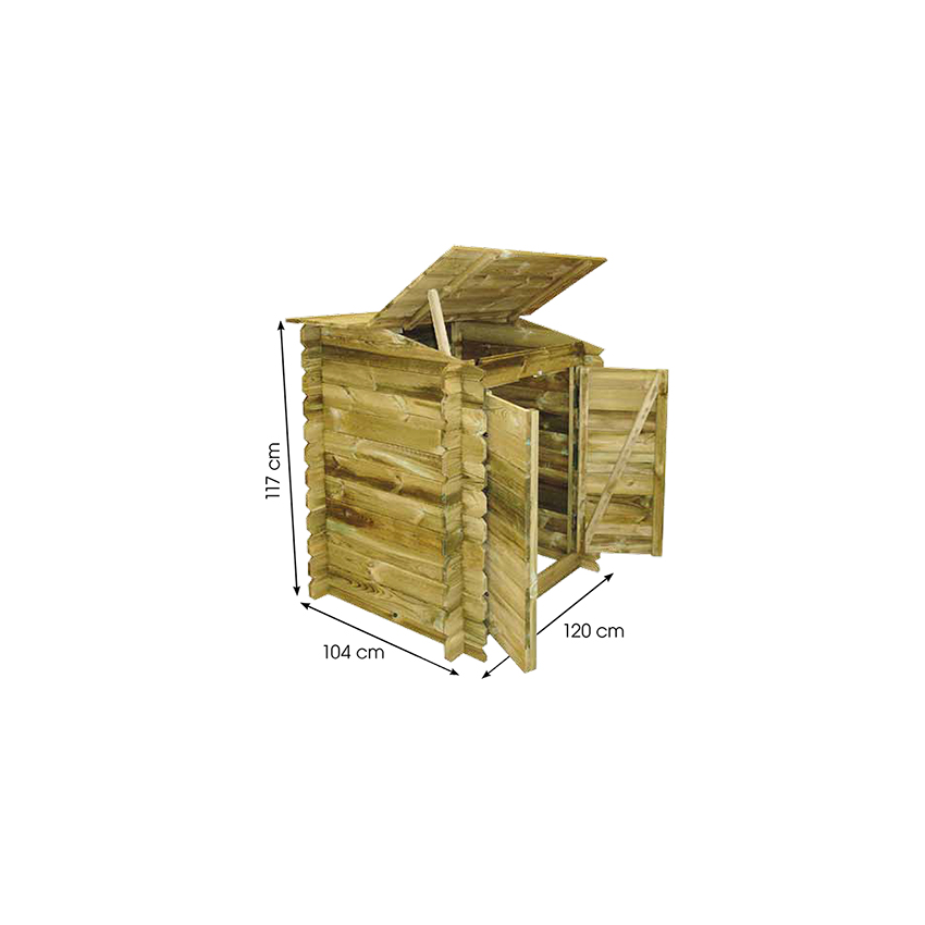 Coffre de Filtration en Bois CLASSIC UBBINK