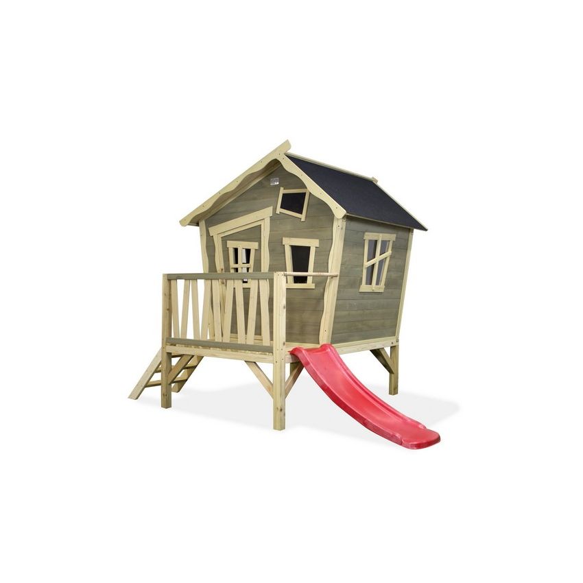 Cabane Enfant Crooky en Bois 269x184x227cm