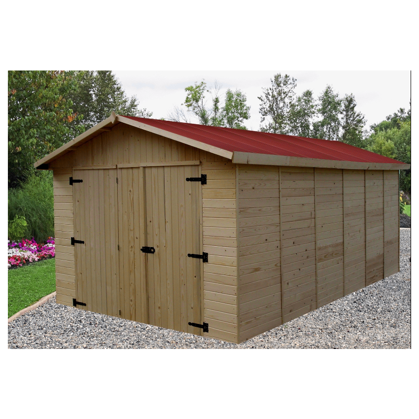 Garage panneaux épaisseur 16mm de 15.6m²