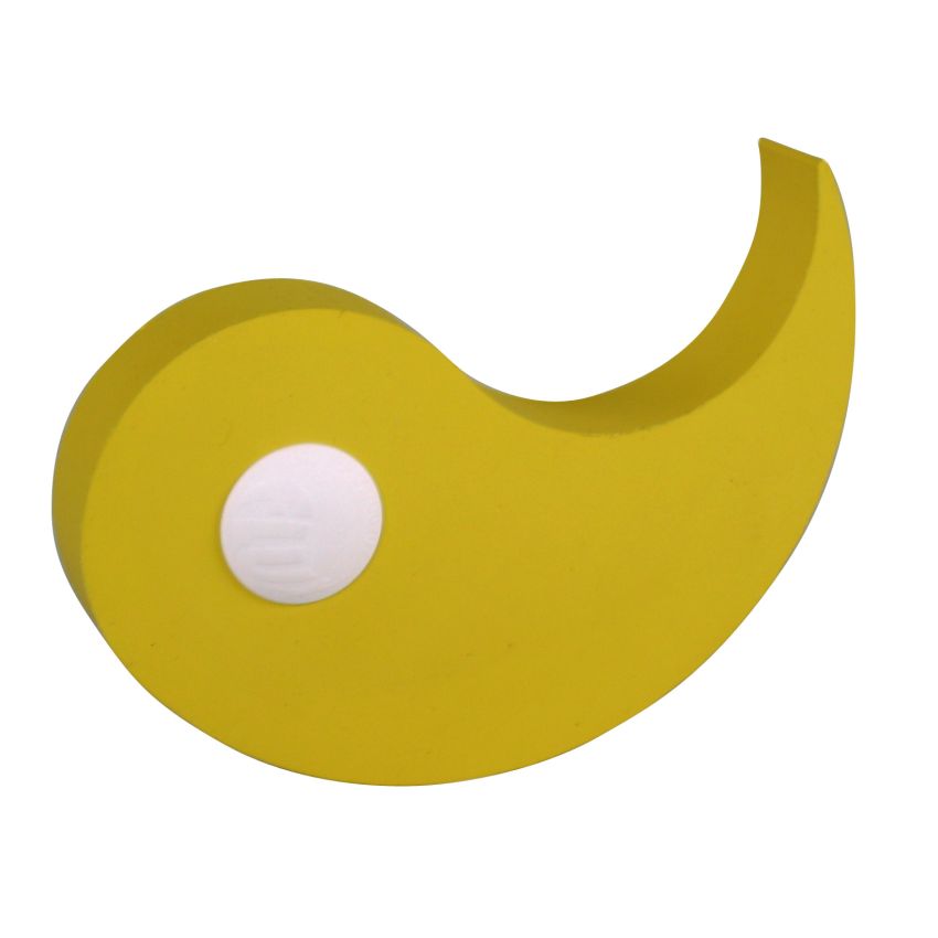 Lot de 2 Arrêts De Porte Et De Fenêtre FLUX Jaune