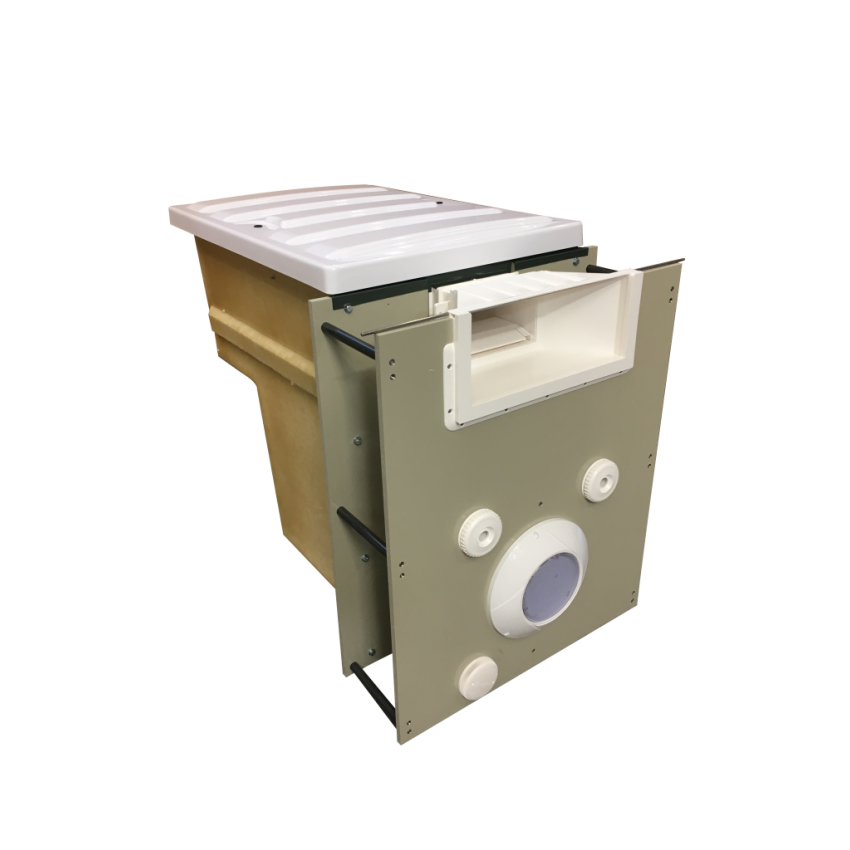 Mur filtrant GS14 Miroir BY-PASS pour piscine jusqu'à 50m3