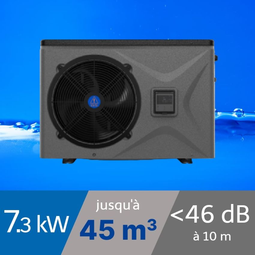 Pompe à chaleur Spark Inverter 7.3 kW pour piscine de 30-45m3