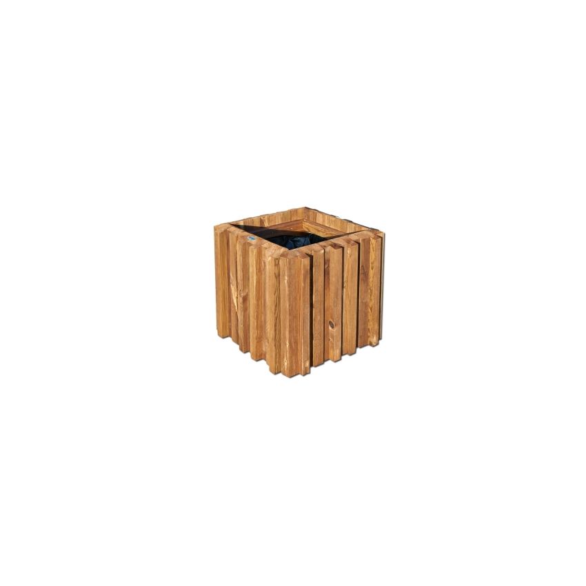 Lot de 2 Jardinières METIS Carrée 580x580 mm 