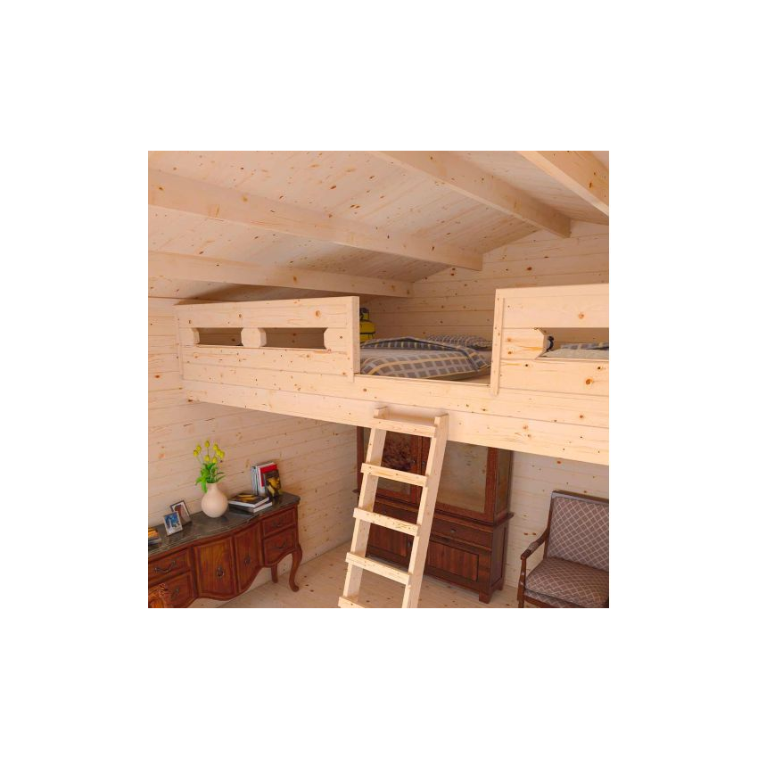 Abri de jardin en bois JASMIN 19.20 m2 