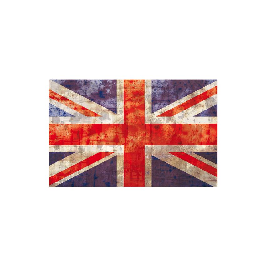 Bureau 110x70 cm Décor Kingdom Pied Blanc