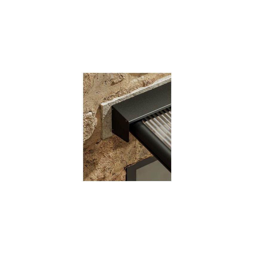 Pergola adossée Harmonie 3x4.2m Anthracite