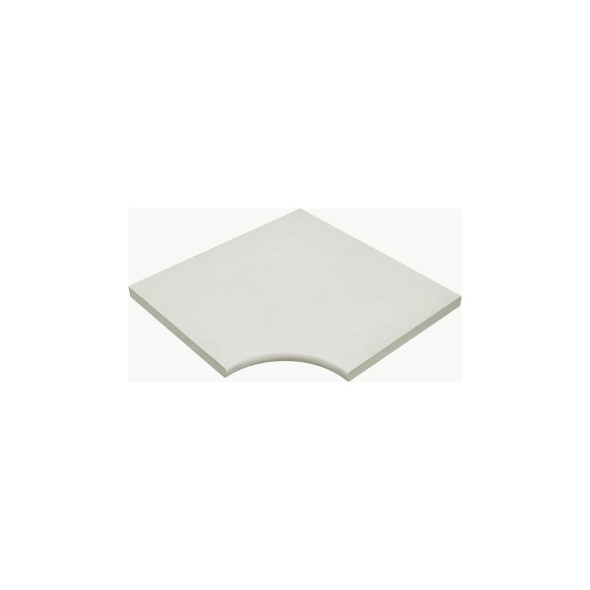 Kit de 50 Margelles VENDEE droites 60x33x3 cm + 4 Margelles d'Angles rentrants 48x48x3 cm Ivoire 