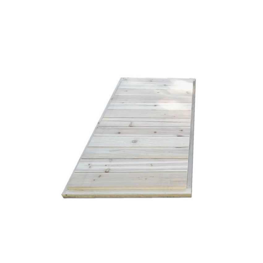 Plancher en bois pour cabane Loft150