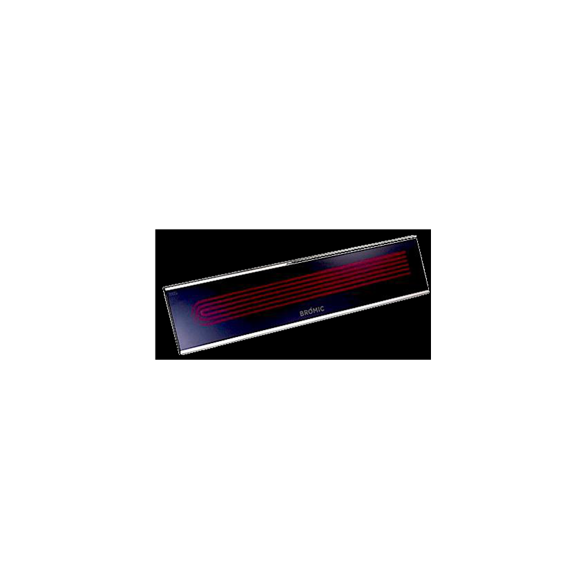 Chauffage électrique Infrarouge Fixe Platinium Noir 2300 W