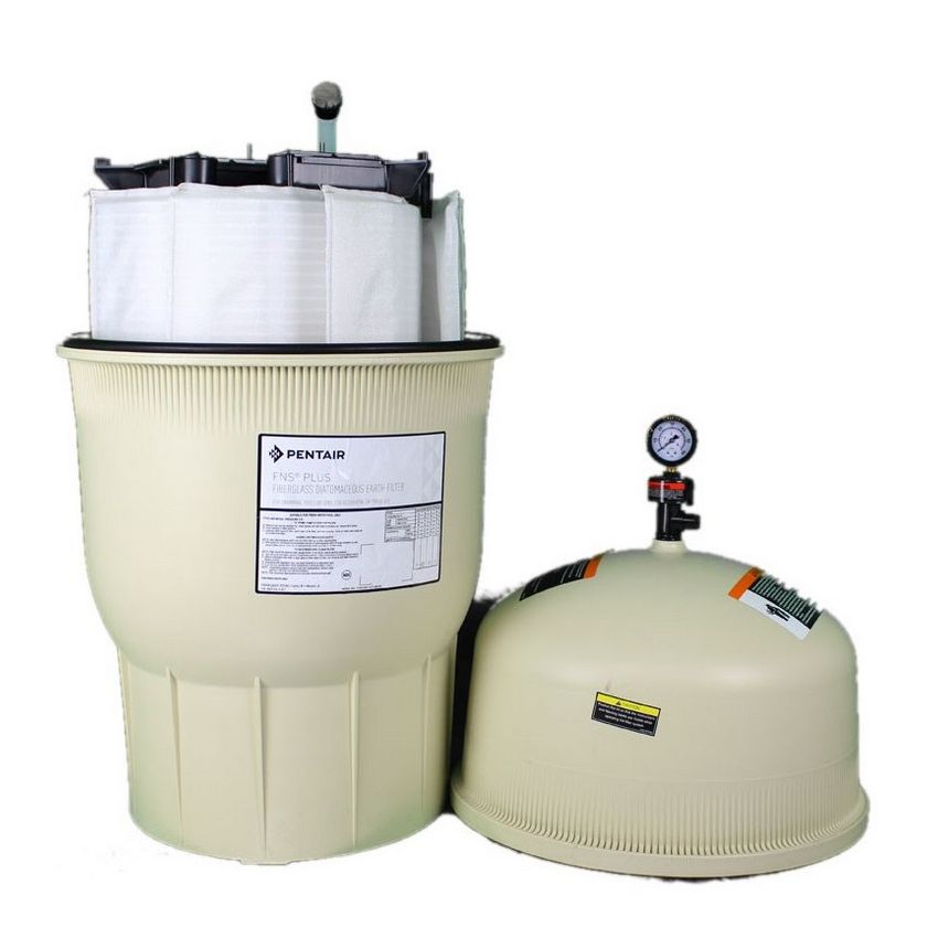 Filtre à diatomées Pentair FNS Plus 28m³/h vanne 2’