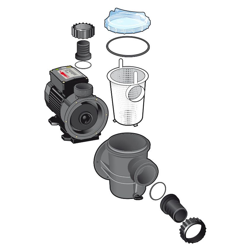 Pompe de Filtration TP120 UBBINK 18m3/h pour piscine