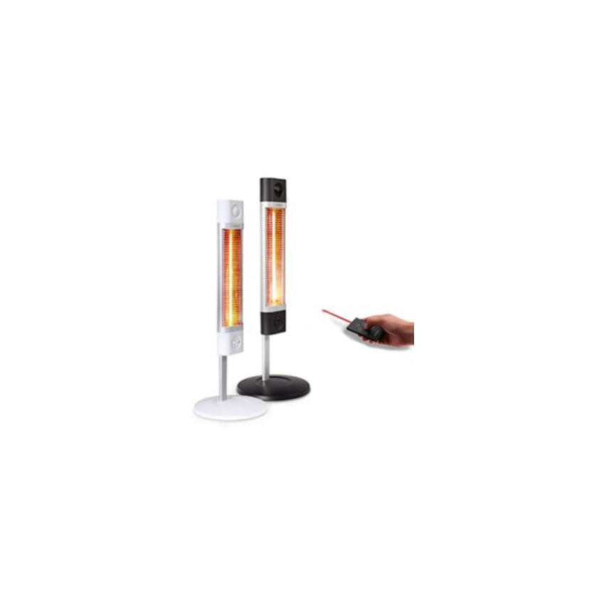 Colonne Radiante Electrique Mobile Sigma 1700 W Noir