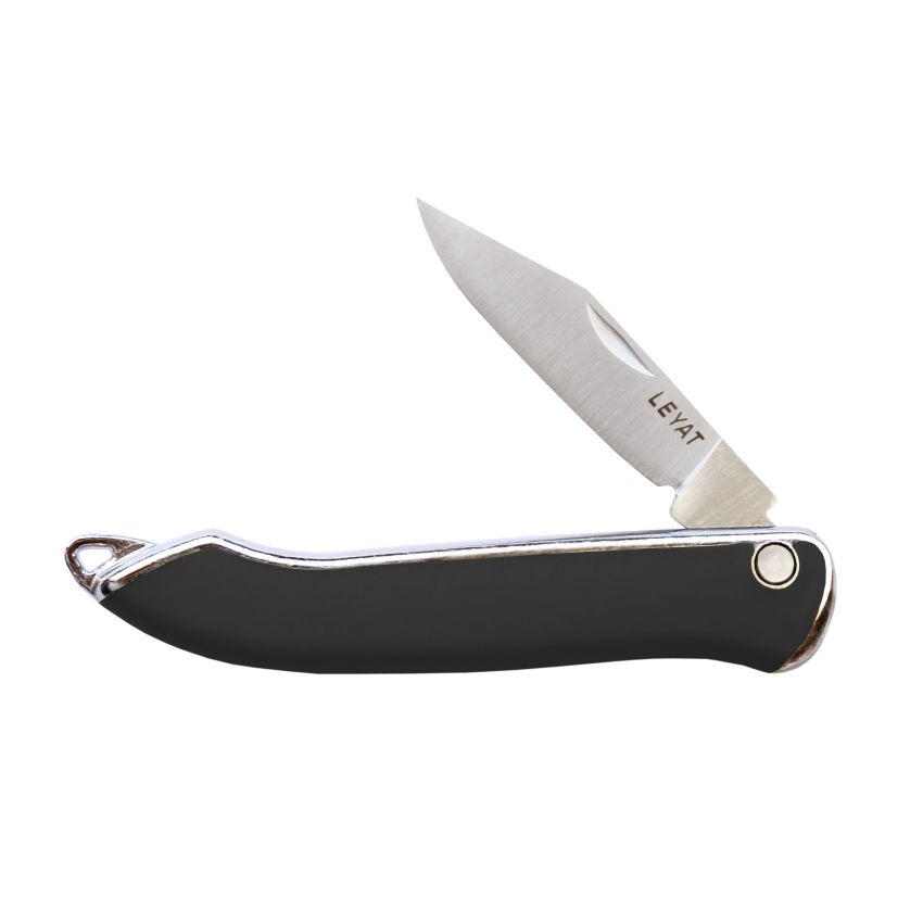 Couteau Lame Traditionnelle Noir HAPPY LINE