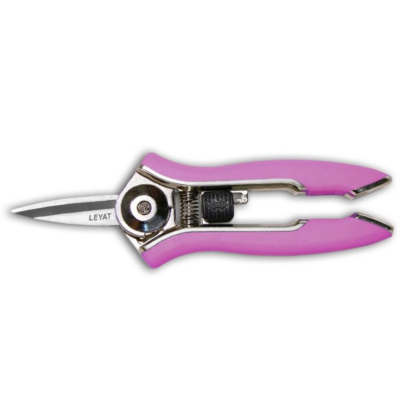 Petit secateur Violet Lame Droite HAPPY LINE