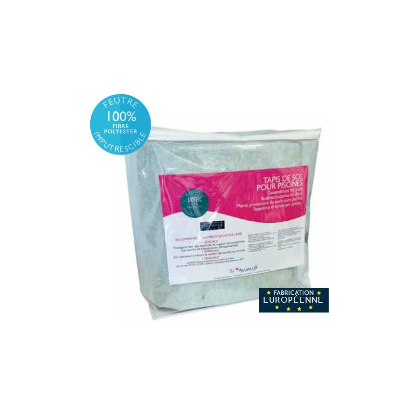 Tapis de sol 3.3 x 3.1 m pour piscine