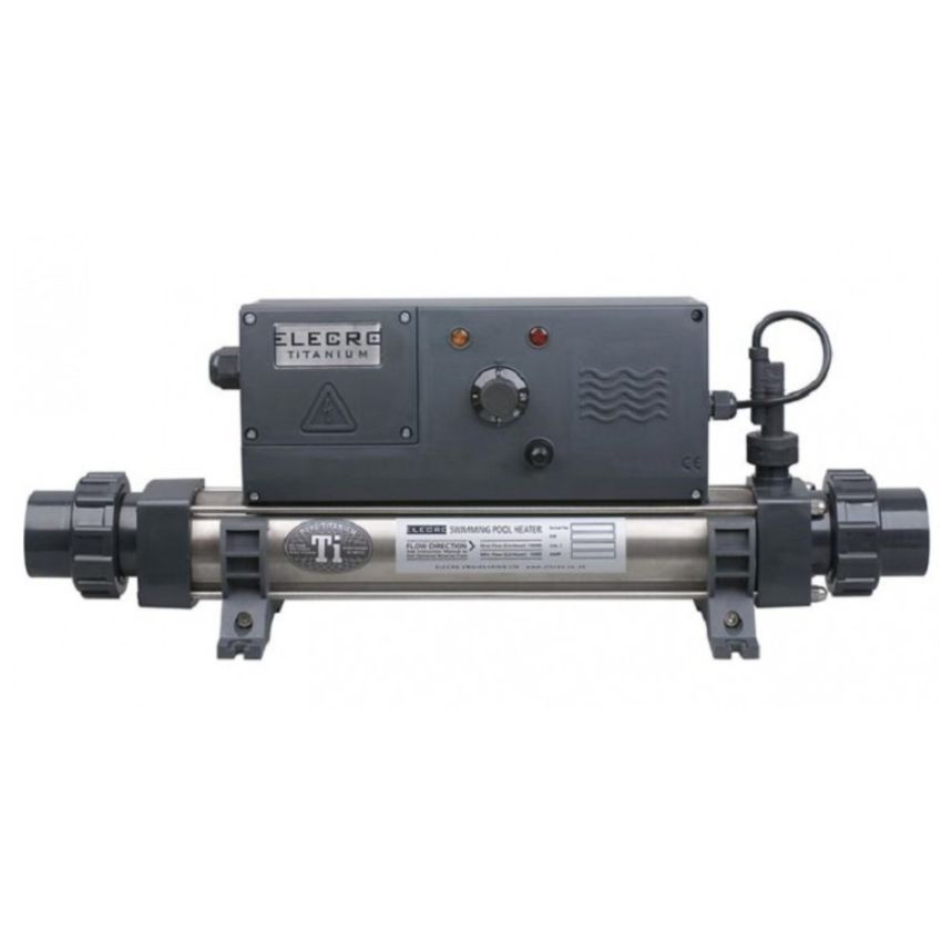 Réchauffeur Piscine 15 KW Mono/Tri Titane VULCAN 