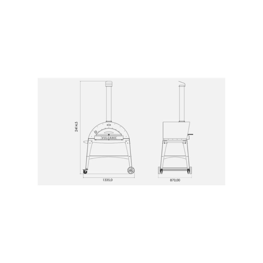 Four Multifonction Vulcano Vesuve 