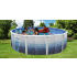 Piscine Ronde TRENCADIS Acier Décoration Mosaïque 640 x 120 cm
